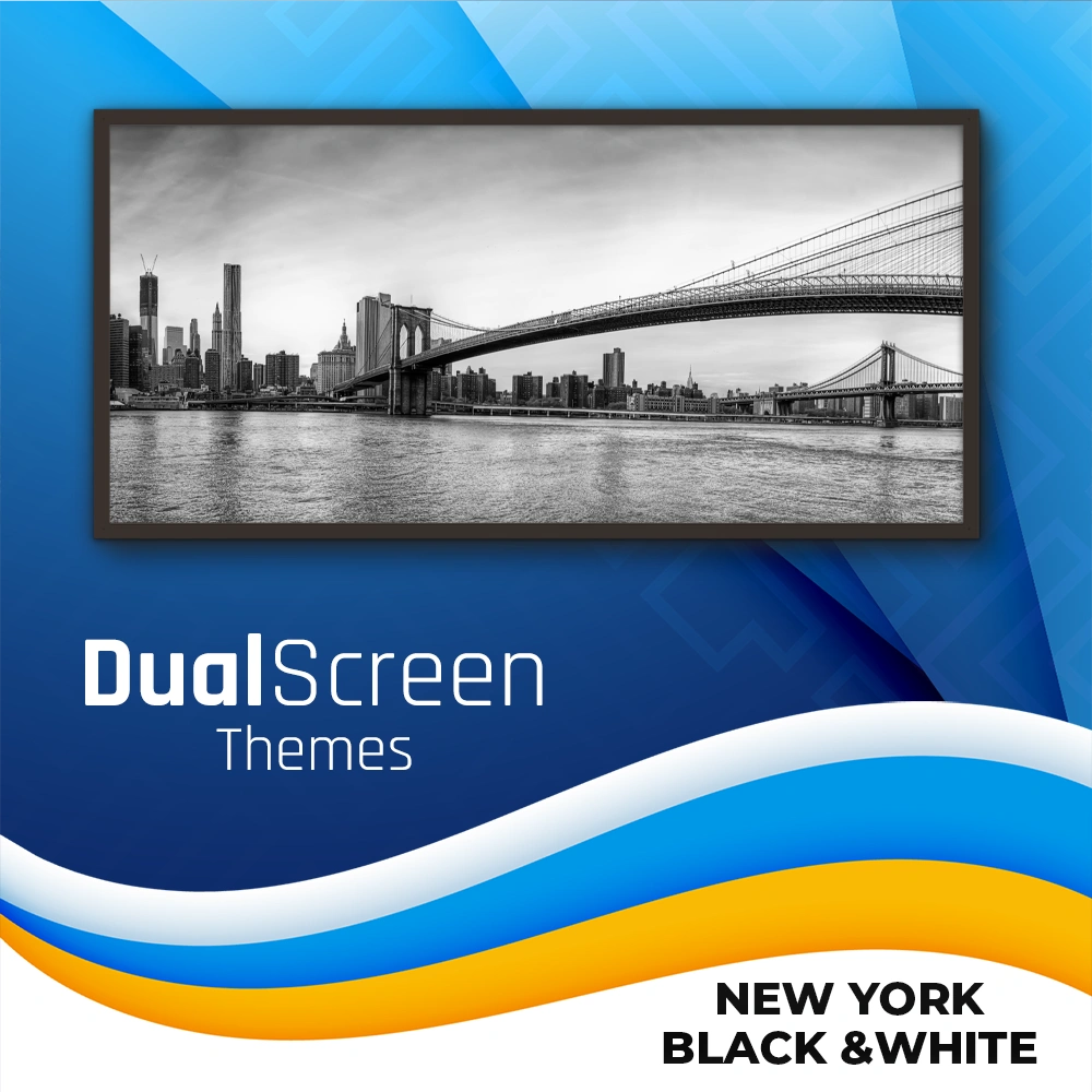 Dual Screen New York Windows Theme