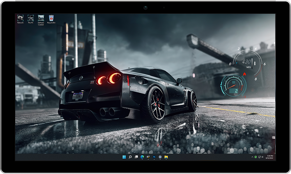Need For Speed Windows Theme Screenshot