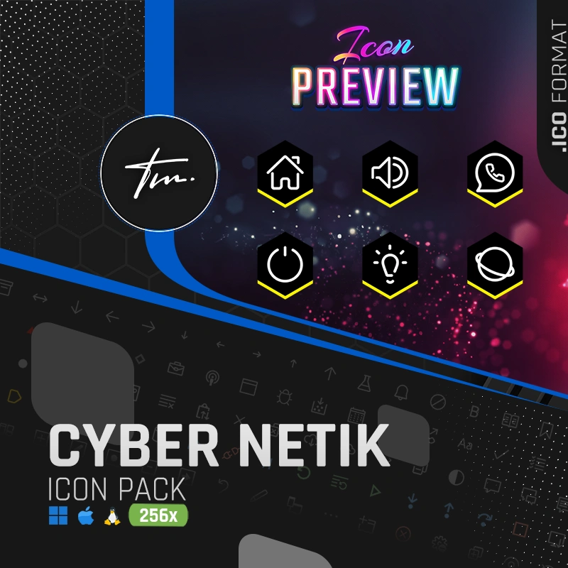 Cyber Netik Icon Pack